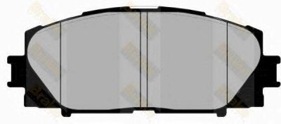 BRAKE ENGINEERING pa1749 -  Комплект тормозных колодок, дисковый тормоз